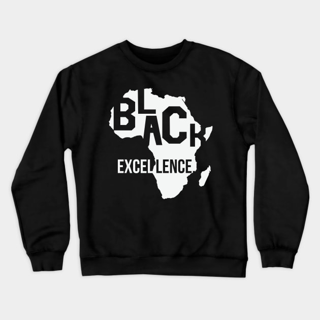 Black Excellence, Black History Month, Black Lives Matter, African American History Crewneck Sweatshirt by UrbanLifeApparel